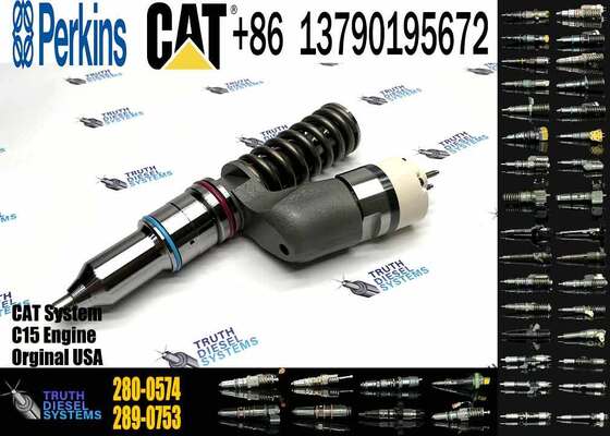 Excavator Injector 2800574 280-0574 10R8989 10R-8989 for C15 Engine Parts Diesel Nozzle Assembly