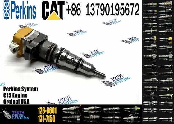 Excavator Accessories 3PCS Fuel Injector 128-6601 178-0199 10R0782 for 3126 322C DHL Ship Free