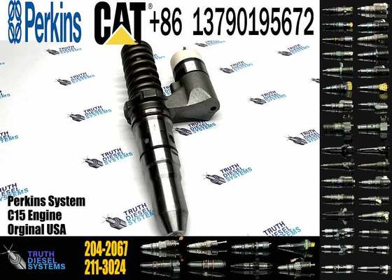 Excavator Parts 3512B Diesel Engine New Fuel Injector 204-2067 229-1631 245-8272 246-1854 250-1311 for Excavator