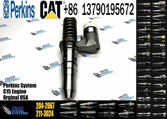 Excavator Parts 3512B Diesel Engine New Fuel Injector 204-2067 229-1631 245-8272 246-1854 250-1311 for Excavator