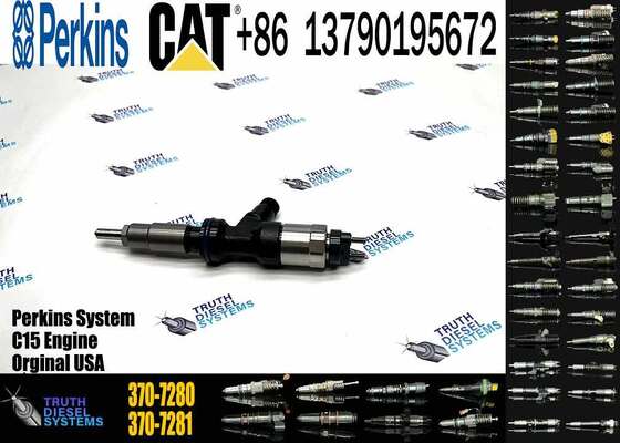 Diesel Fuel Pump Injection Parts 563-7897 370-7280 370-7281 Injector for Excavator Engine Auto Parts