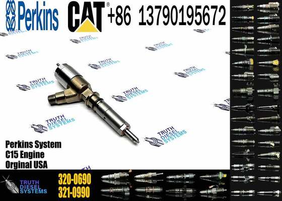 New Quality Common Rail Fuel Injector 320-0690 10r-7673 Engine Fuel Injector for Diesel Engine C6.6 Inyector Injecteur