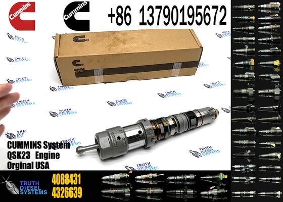 High Quality Common Rail Fuel Injector 4088431 for C-ummins Engine Qsk23 QSK19 4087889 4076533