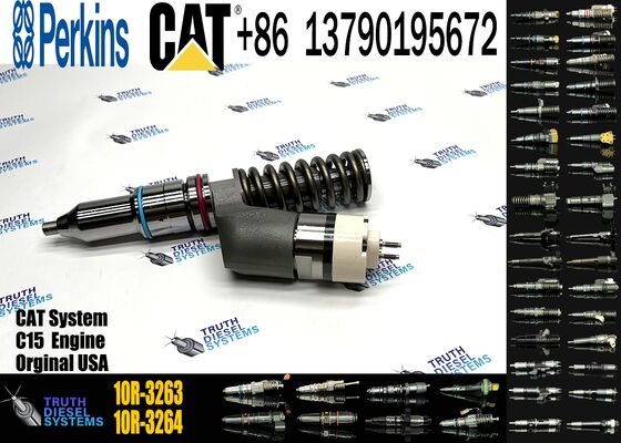Fuel Injector 244-7716 249-0709 10R-1273 10R-9236 253-0614 10R-3263 253-0615 10R-3264 Fits for C15 Engine Excavator Truck Parts engine spare Auto vehicle parts