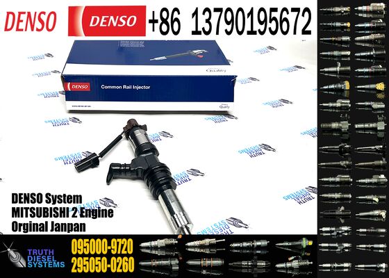 کیفیت نازل انژکتور سوخت قطعه خودرو 095000-9720 095000-9722 ME307488 برای انژکتور ریل مشترک دنسو میتسوبیشی 6M60 کارخانه