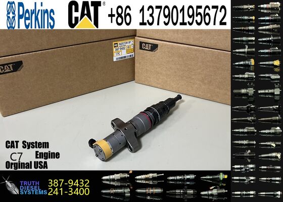 کیفیت تزریق کننده دیزل 3879434 387-9434 3879432 387-9432 387-9432 387-9433 3879433 برای موتورهای Caterpillar C9 تزریق کننده سوخت کارخانه